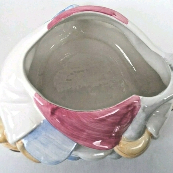 Sunshine teddy bear cookie jar ceramic multicolor large - Picture 10 of 10